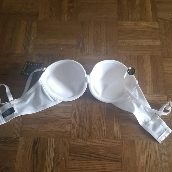 NWT White Push Up Padded Bra 34C - Picture 2 of 9
